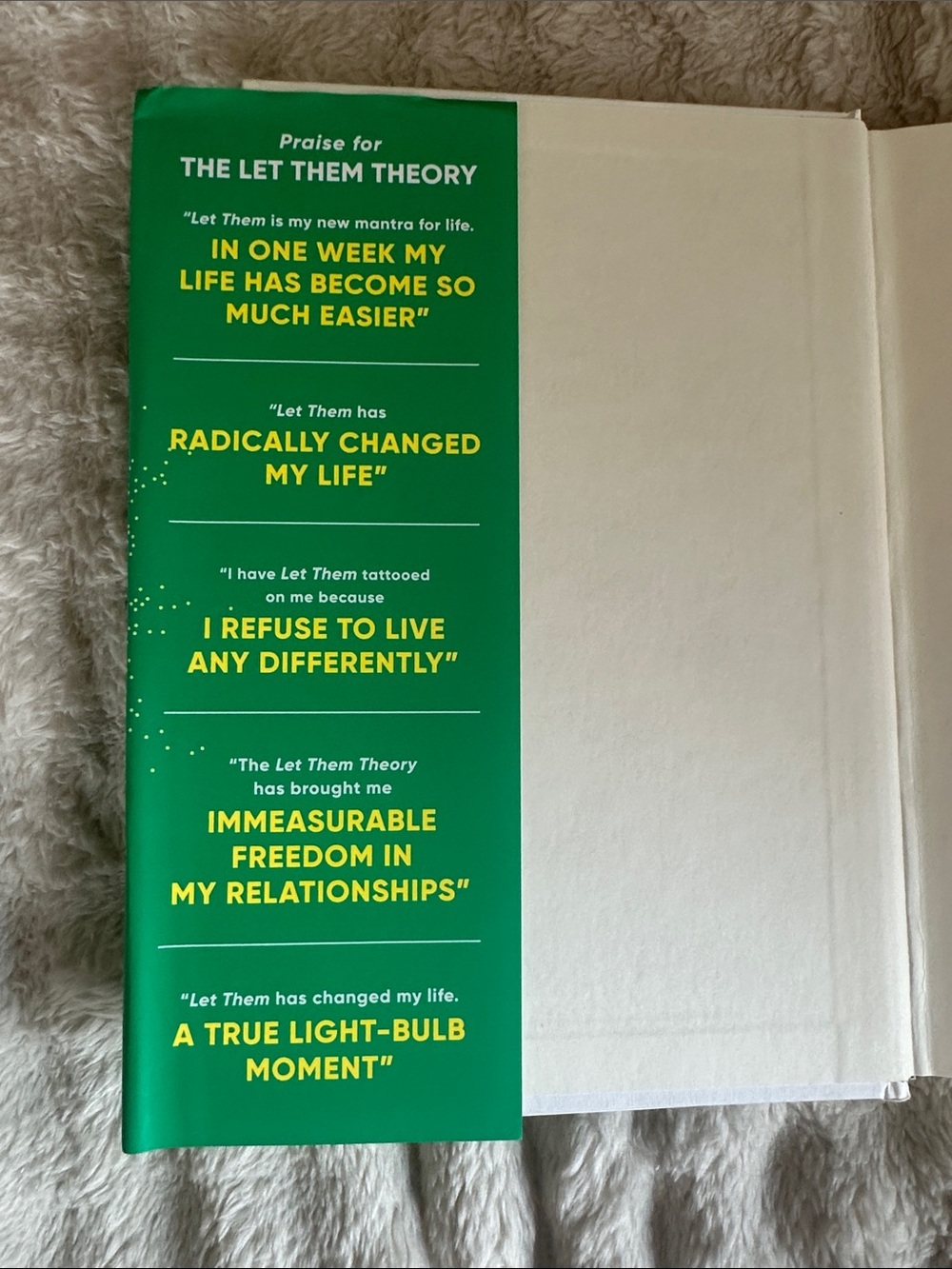 Like New “The Let Them Theory” Book by Mel Robbins - Picture 4 of 4
